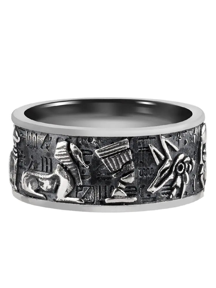 Men's Retro Silver Ring