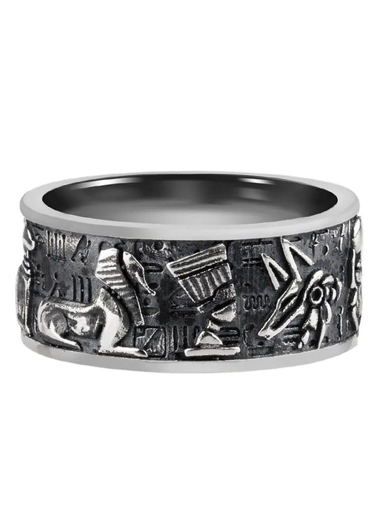 Men's Retro Silver Ring